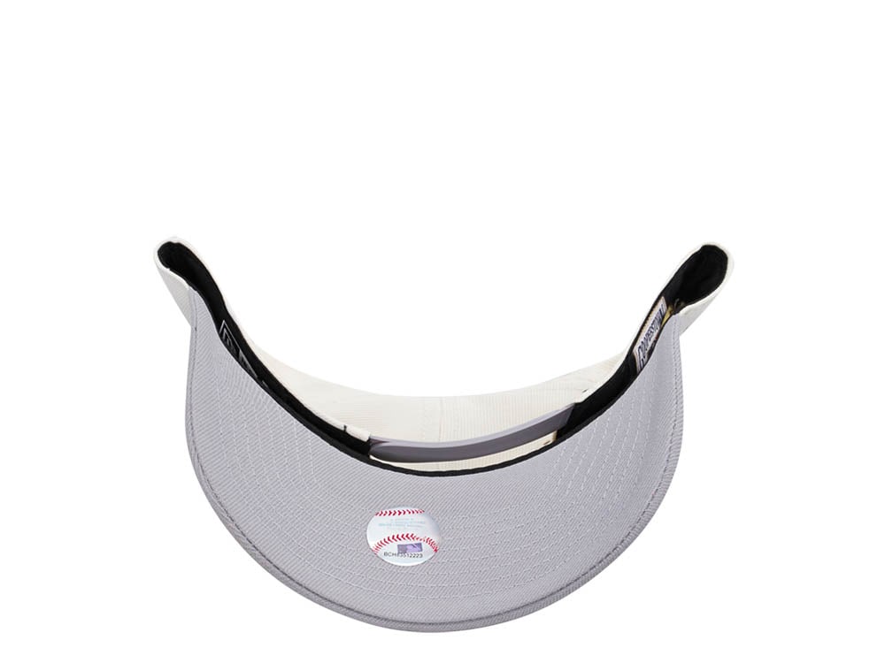New Era Los Angeles Dodgers 100th Anniversary Chrome Metallic Two Tone Edition 9Forty A Frame Snapback Gorra