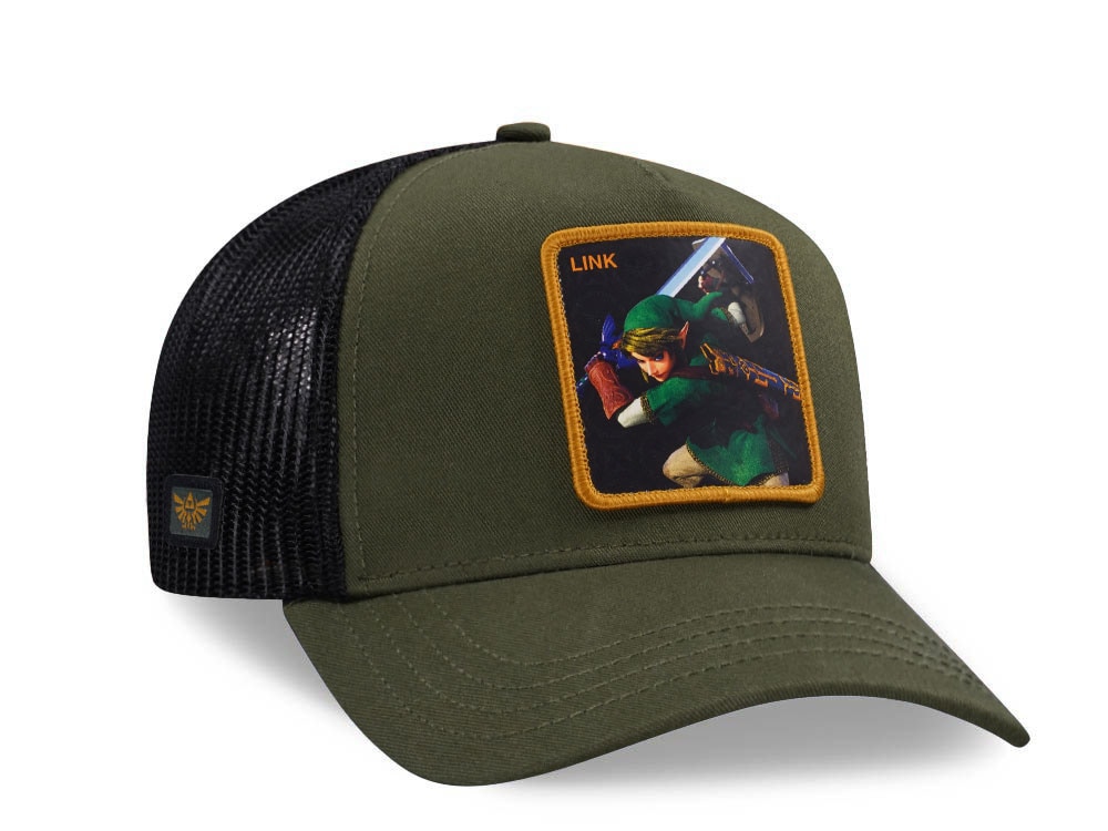 Capslab Legend of Zelda Link Trucker Snapback Gorra