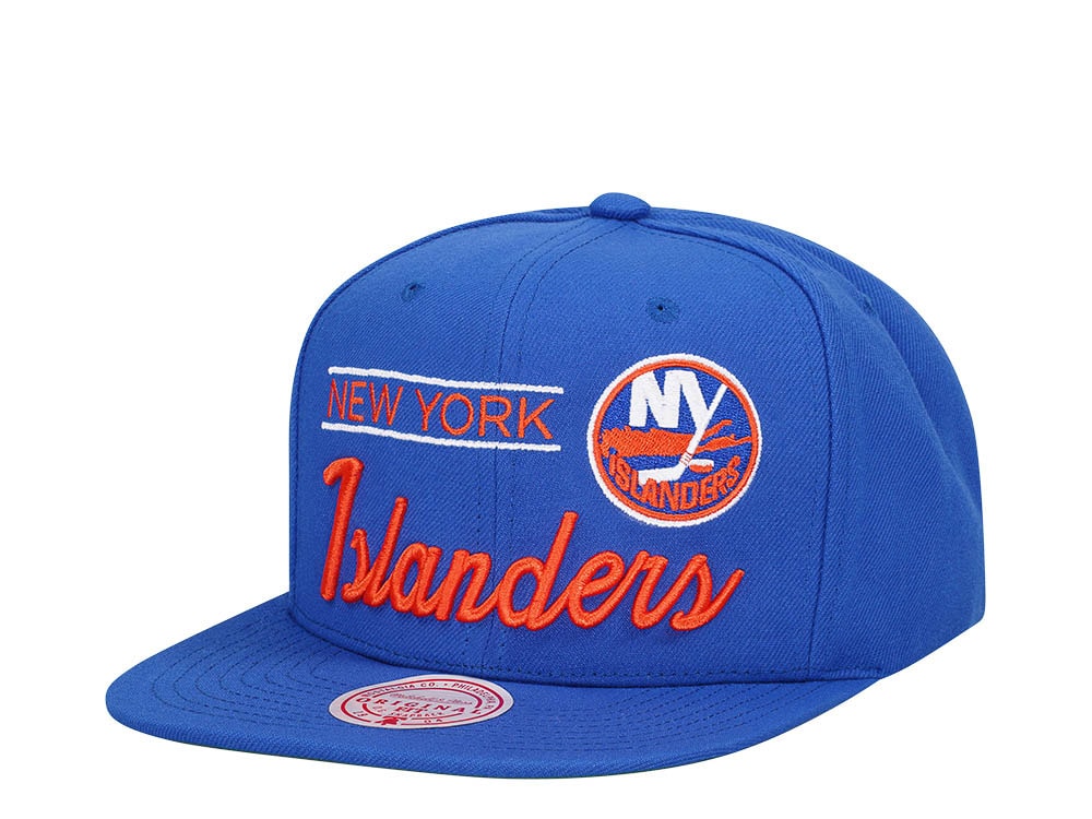 Mitchell & Ness New York Islanders Retro Lock Up Snapback Gorra