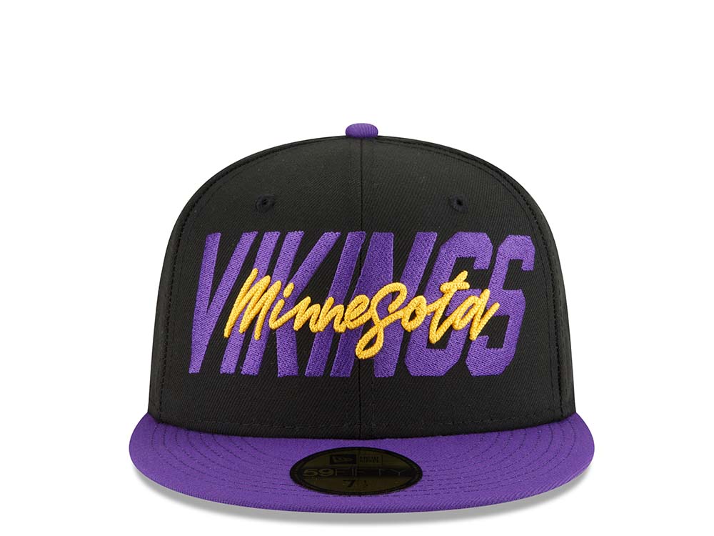 New Era Minnesota Vikings NFL Draft 22 59Fifty Fitted Gorra