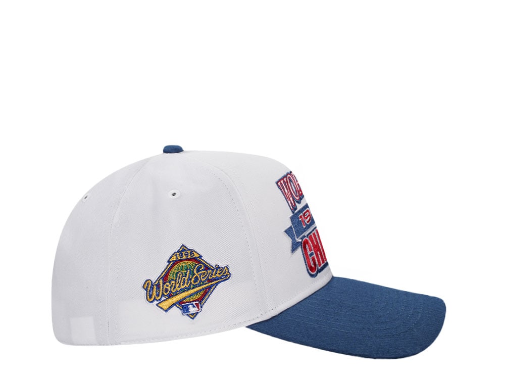 47Brand New York Yankees World Series 1996 White Arch Champions Hitch Snapback Gorra