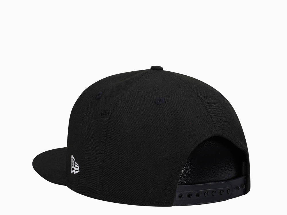 New Era Seattle Seahawks Black Blue Detail Edition 9Fifty Snapback Gorra