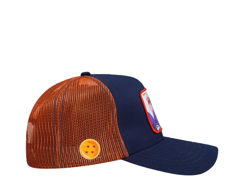 Capslab Dragon Ball Goku Blue/Orange Trucker Snapback Gorra