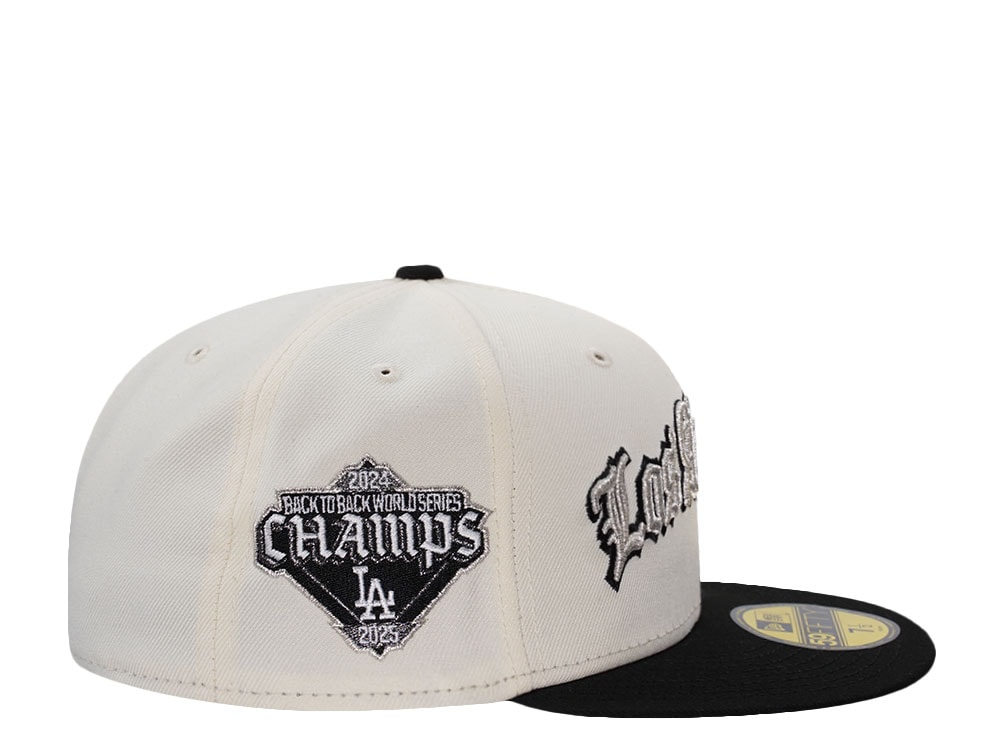 New Era Los Angeles Dodgers World Series 2025 Chrome Two Tone Edition 59Fifty Fitted Gorra