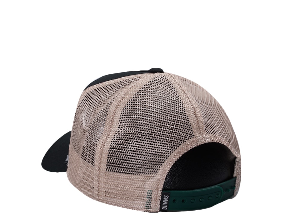 Djinns HFT Do Nothing Club Gorilla Black Trucker Snapback Gorra