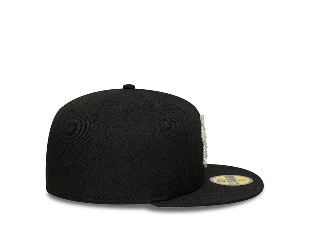 New Era New York Yankees Faux Pearl Black Prime Edition 59Fifty Fitted Gorra