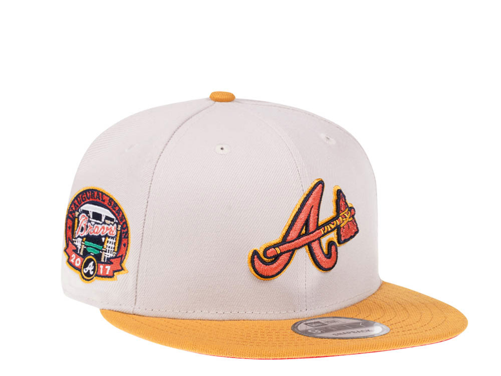 New Era Atlanta Braves Inaugural Season 2017 Two Tone Edition 9Fifty Snapback Gorra