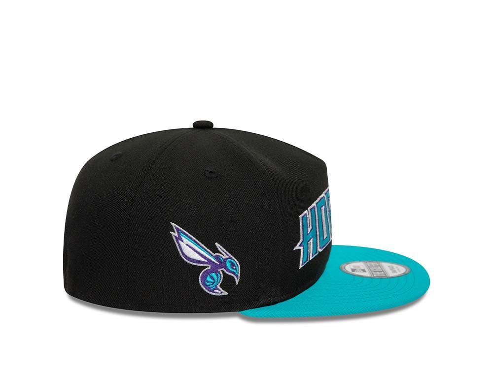 New Era Charlotte Hornets Two Tone A Frame Golfer Snapback Gorra