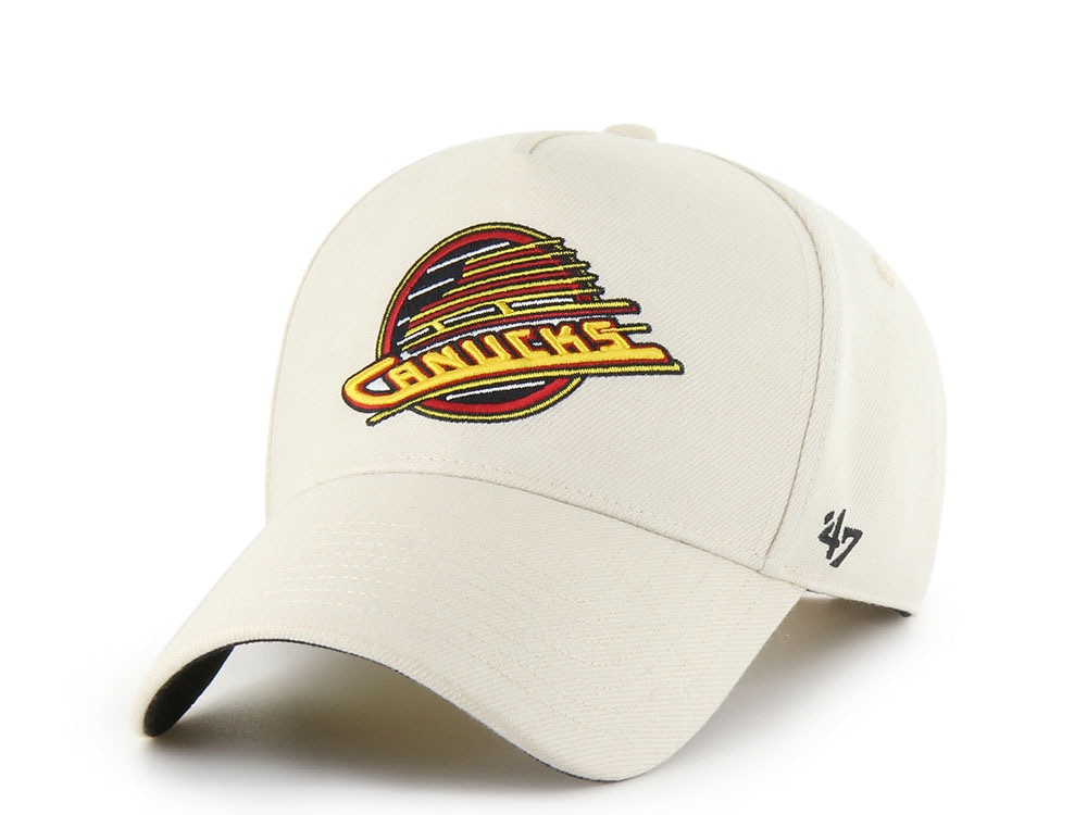 47 Brand Vancouver Canucks Ballpark White Offside Snapback Gorra