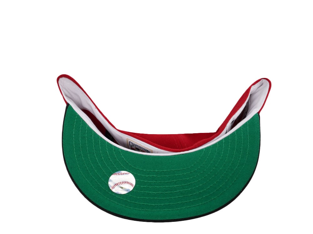 New Era Cincinnati Reds World Champions Anniversary Vintage Two Tone Edition 59Fifty Fitted Gorra