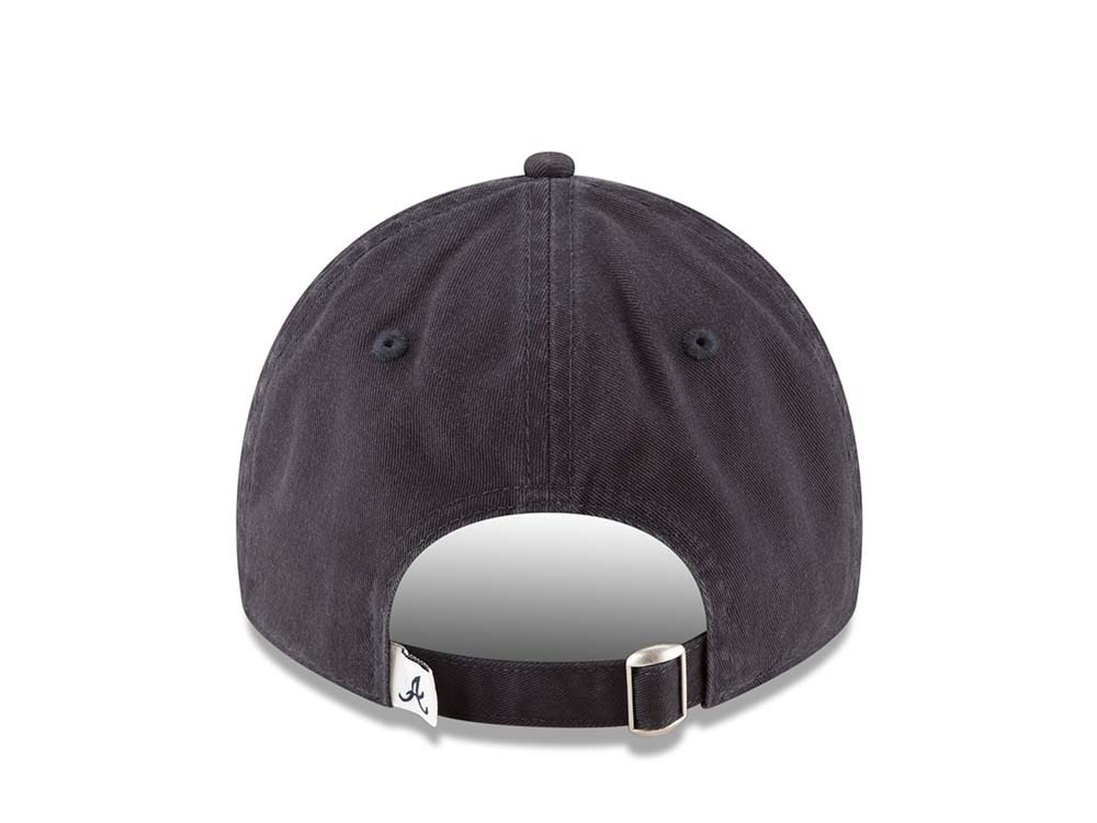 New Era Atlanta Braves Navy Core Classic 9Twenty Strapback Gorra