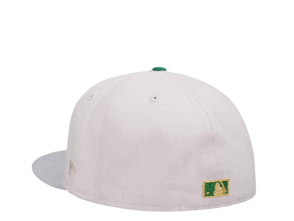 New Era Oakland Athletics 30th Anniversary Sneaky Gold Two Tone Edition 59Fifty Fitted Gorra