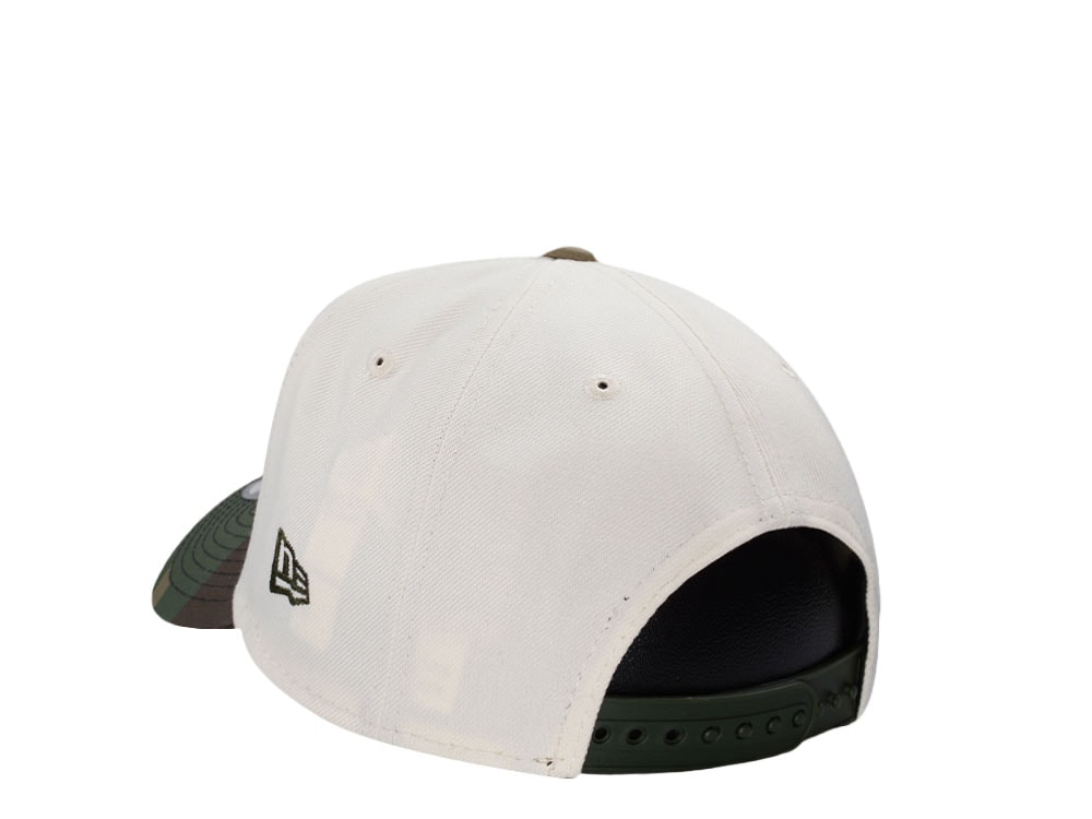 New Era Boston Red Sox Fenway 90th Anniversary Chrome Camo Two Tone Edition 9Forty A Frame Snapback Gorra