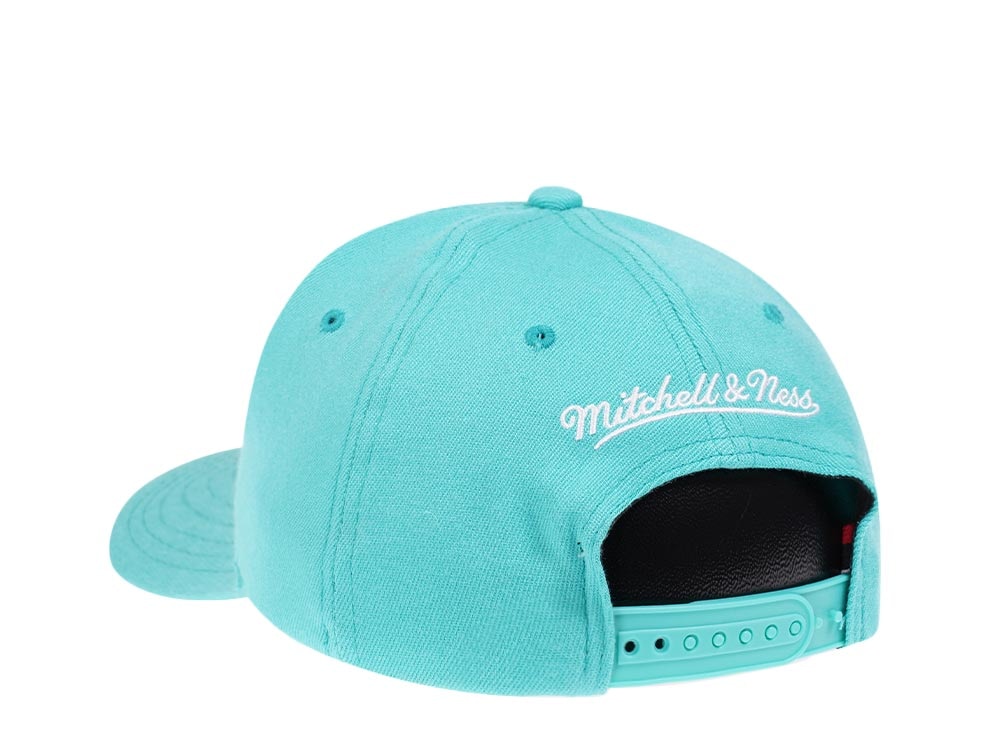 Mitchell & Ness Memphis Grizzlies Team Ground Red Line Solid Flex Snapback Gorra