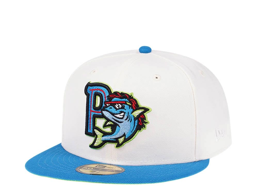 New Era Pensacola Mullets Chrome Two Tone Prime Edition 59Fifty Fitted Gorra