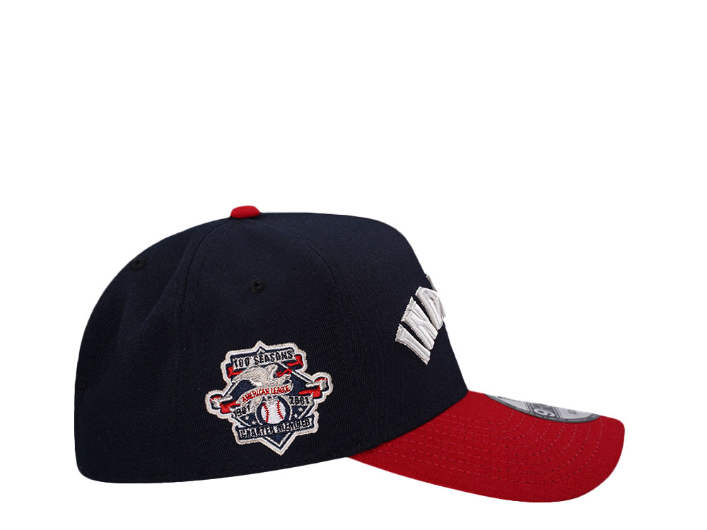 New Era Cleveland Indians American League Two Tone Edition 9Forty A Frame Snapback Gorra