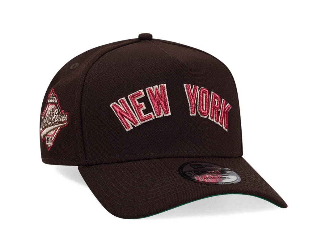 New Era New York Yankees World Series 1996 Brown Burnt Edition  9Forty Snapback Gorra