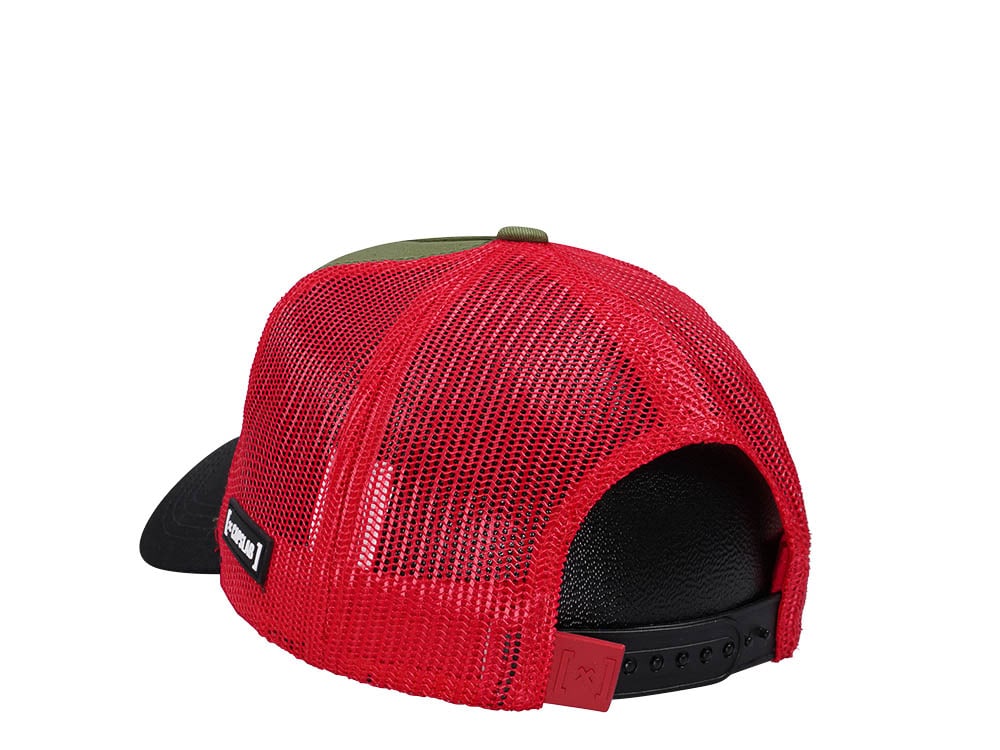Capslab Cocktails Bloody Mary Green Black Red Trucker Snapback Gorra