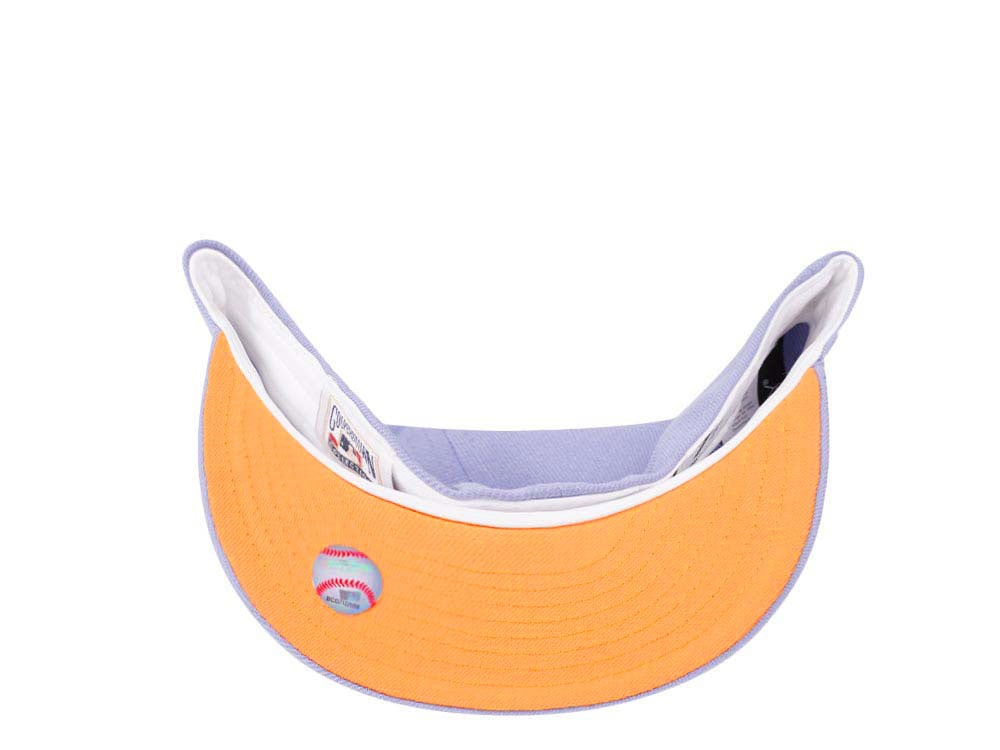 New Era Toronto Blue Jays 10th Anniversary Lavender Mango Prime Edition 59Fifty Fitted Gorra