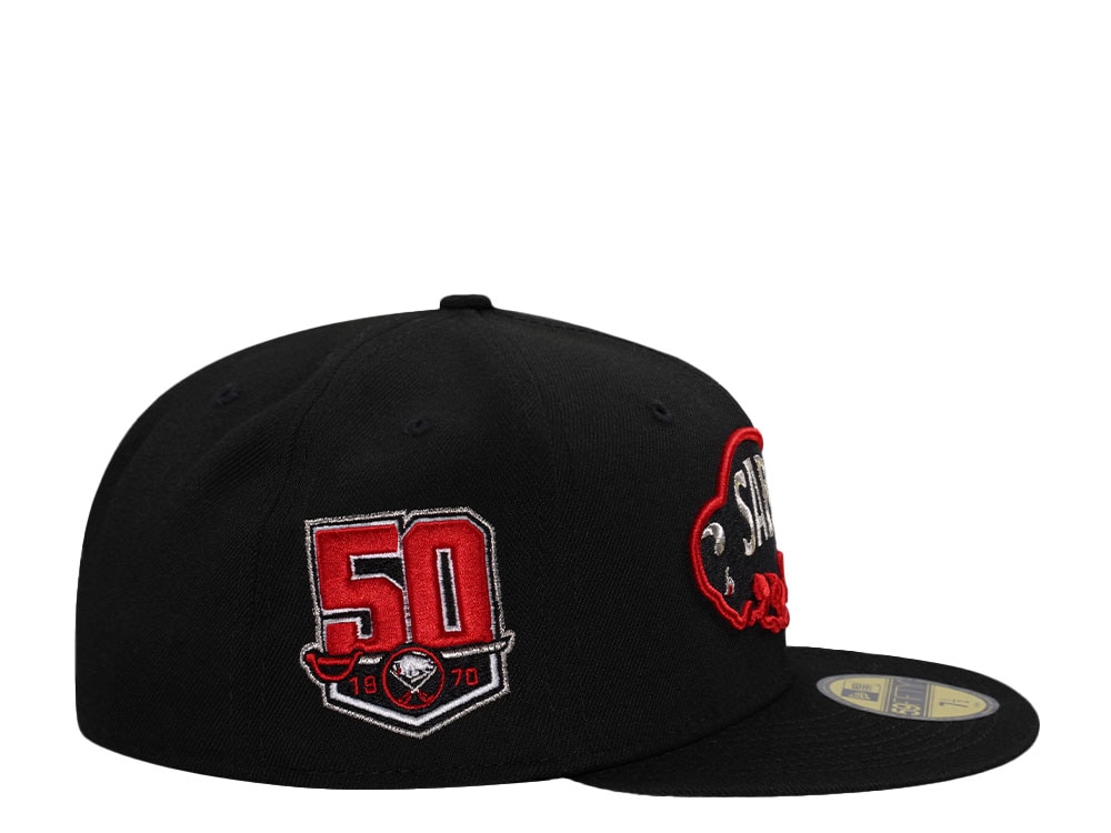 New Era Buffalo Sabres 50th Anniversary Color Flip Prime Edition 59Fifty Fitted Gorra