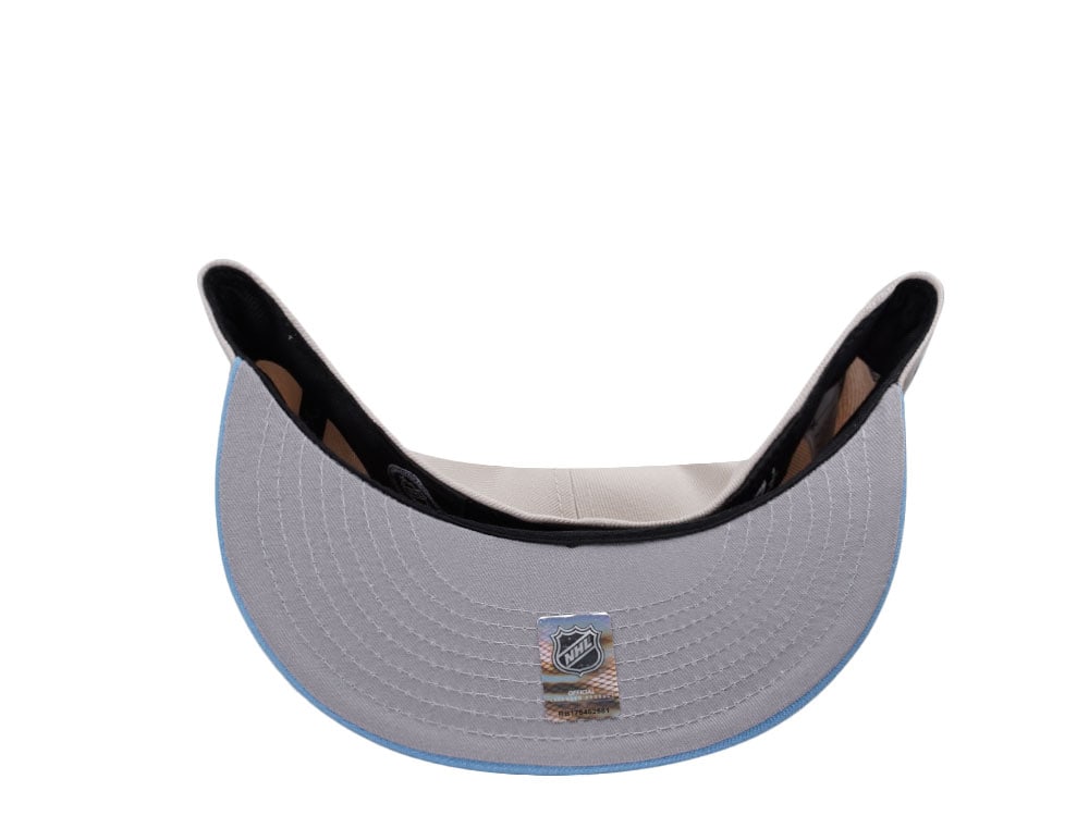 New Era Pittsburgh Penguins Winter Classic 2008 Stone Metallic Two Tone Edition 59Fifty Fitted Gorra