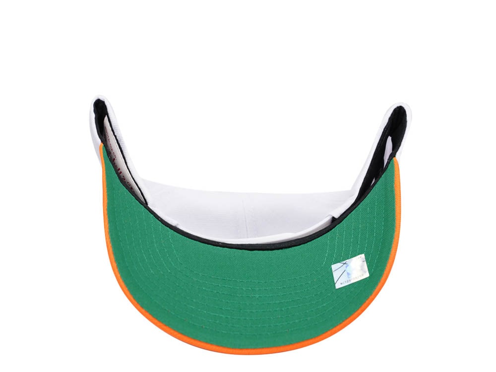 Mitchell & Ness New York Knicks Team Two Tone 2.0 Pro White Snapback Gorra