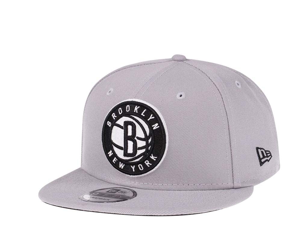 New Era Brooklyn Nets Fresh Grey Edition 9Fifty Snapback Gorra