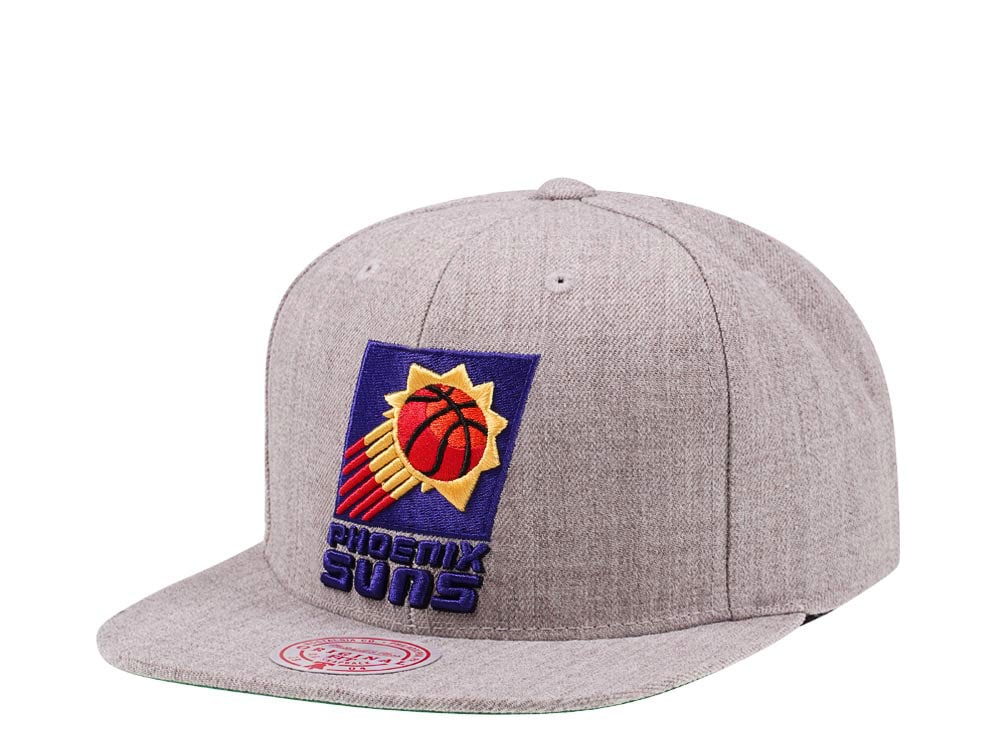 Mitchell & Ness Phoenix Suns Hardwood Classics Heather Snapback Gorra