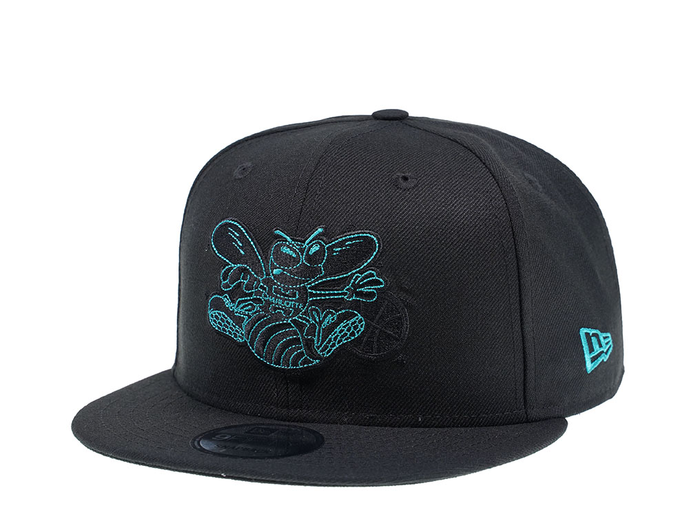 New Era Charlotte Hornets Detail Stitch 9Fifty Snapback Gorra