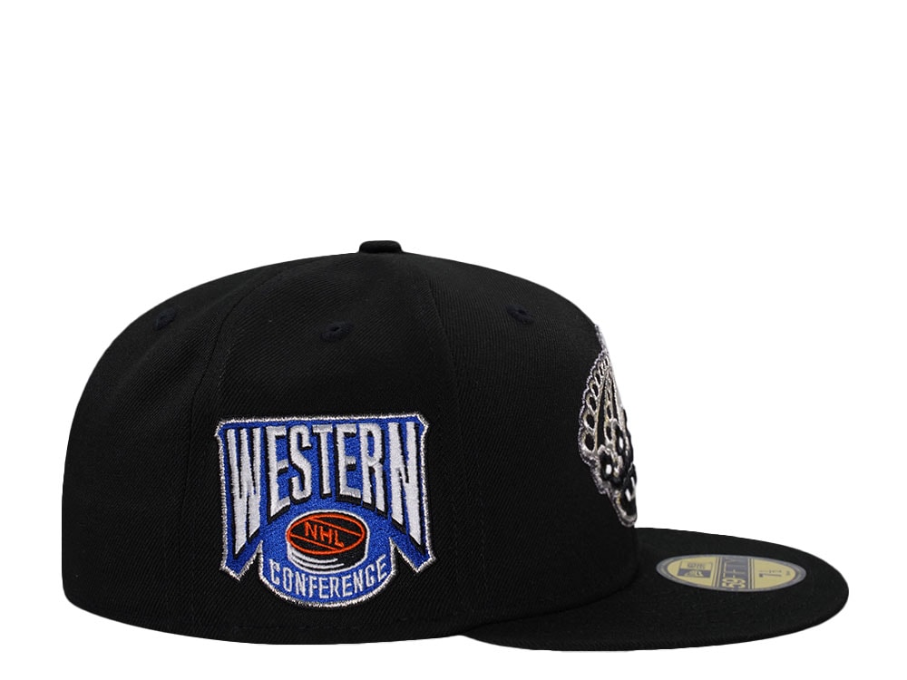 New Era Los Angeles Kings Western Conference Black Edition 59Fifty Fitted Gorra