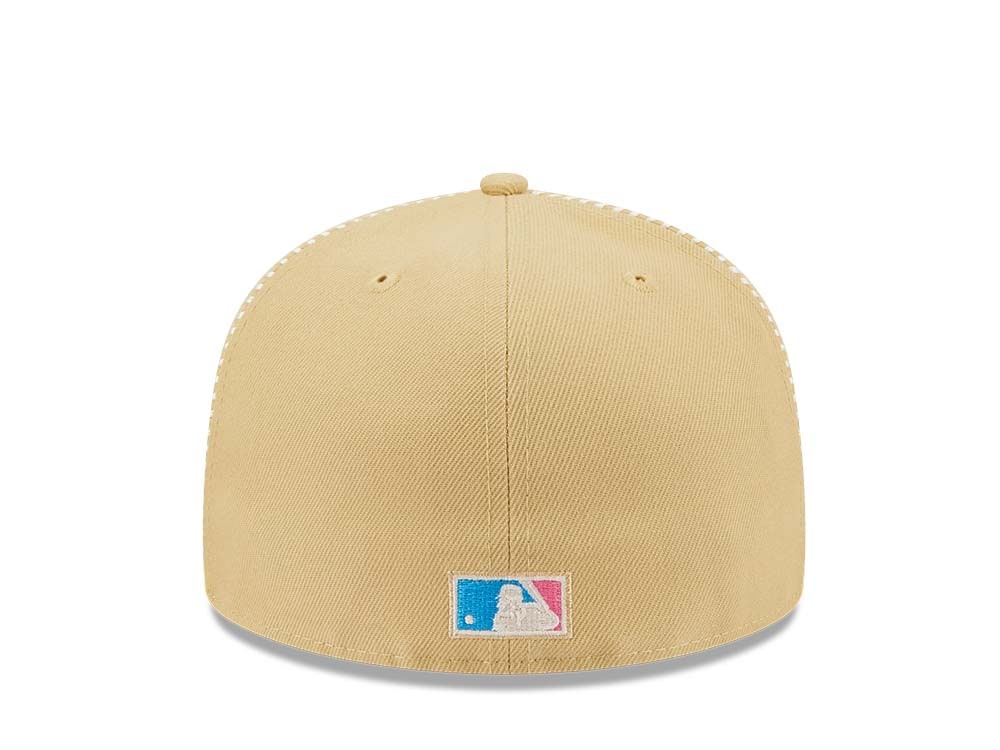 New Era Florida Marlins Stitch 25th Anniversary Gold Edition 59Fifty Fitted Gorra