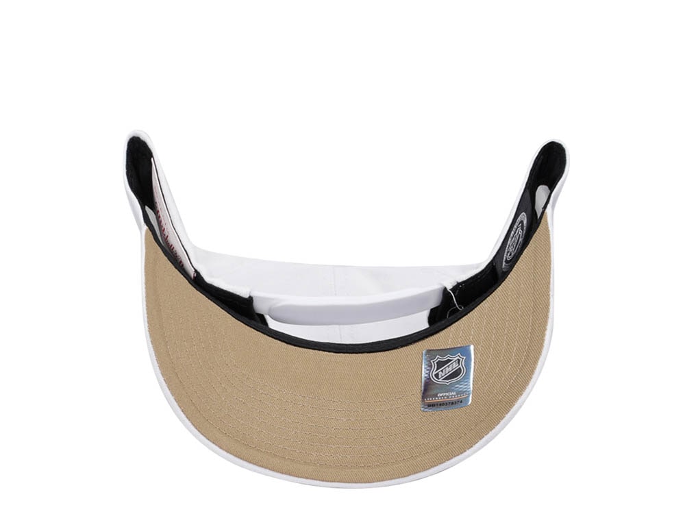 Mitchell & Ness Vegas Golden Knights All in Pro White Snapback Gorra