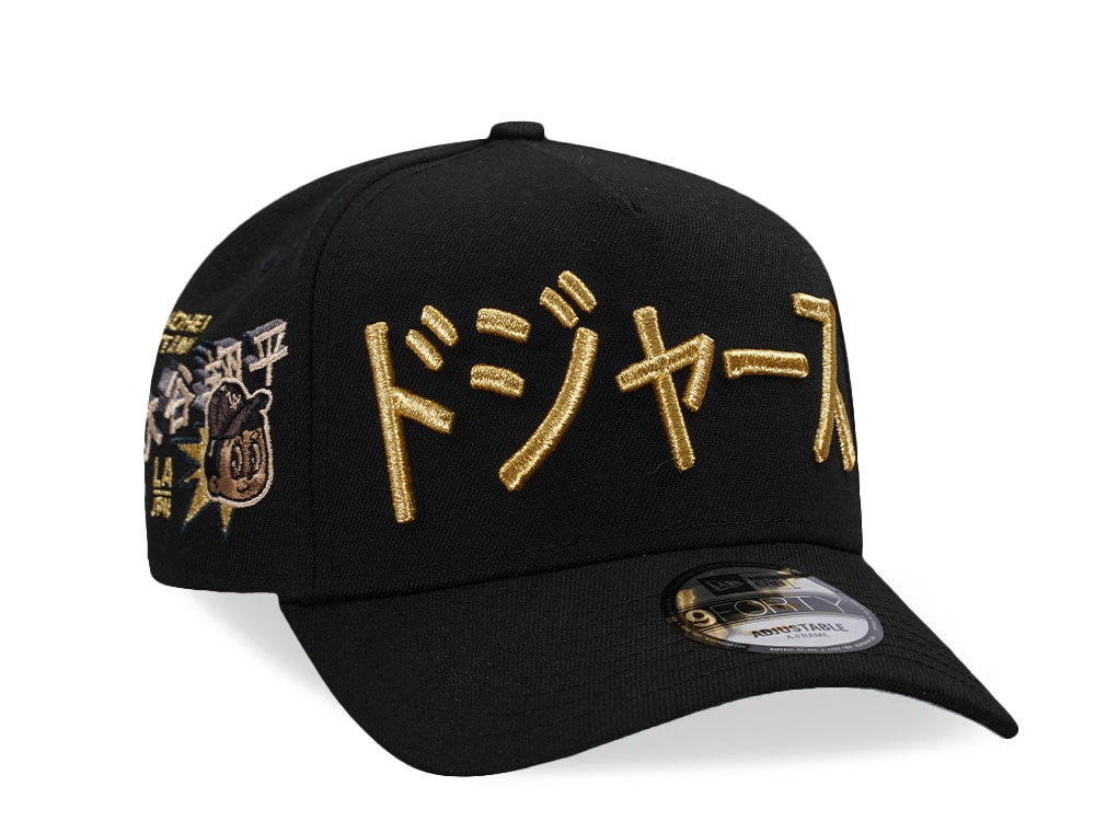 New Era Los Angeles Dodgers Ohtani Gold Metallic Prime Edition 9Forty A Frame Snapback Gorra