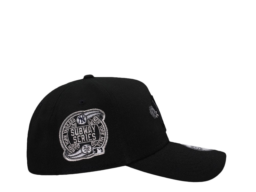 New Era New York Yankees Black Rose Subway Series 2000 9Forty A Frame Snapback Gorra
