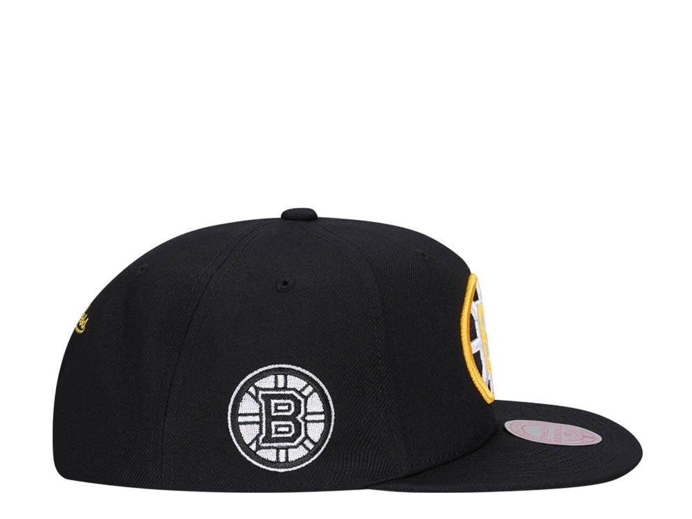 Mitchell & Ness Boston Bruins Alternate Flip Vintage Snapback Gorra