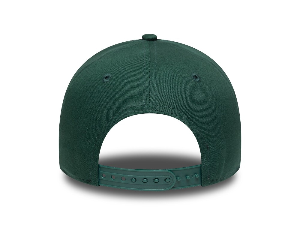 New Era New York Yankees Team Outline Dark Green 9Forty A Frame Snapback Gorra