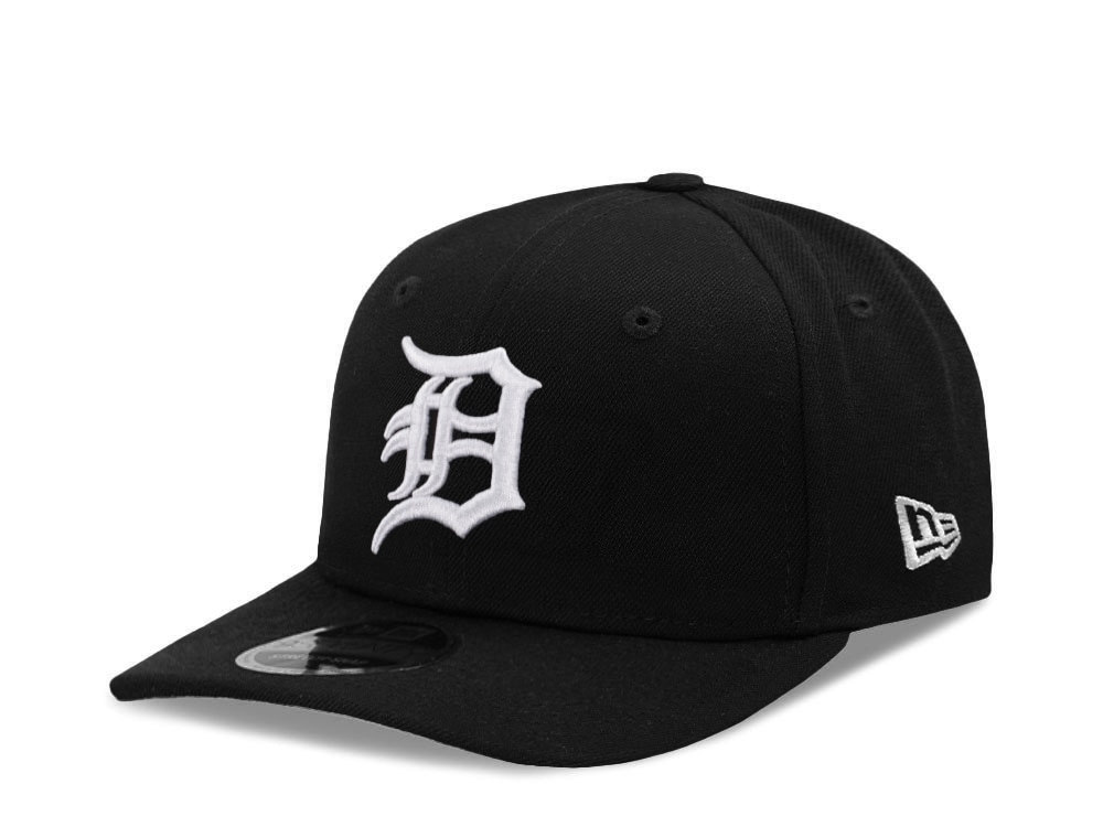 New Era Detroit Tigers Black Classic Edition 9Seventy Stretch Snapback Gorra