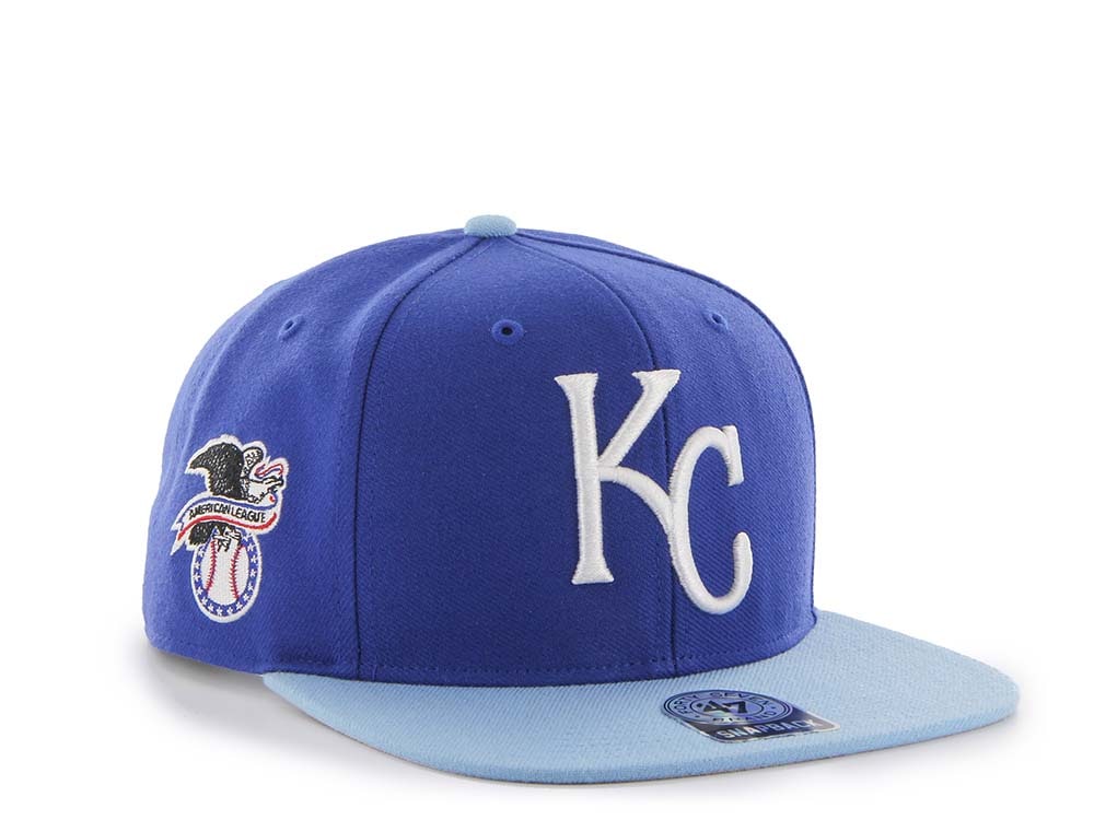 47Brand Kansas City Royals Sure Shot Captain Two Tone Snapback Gorra