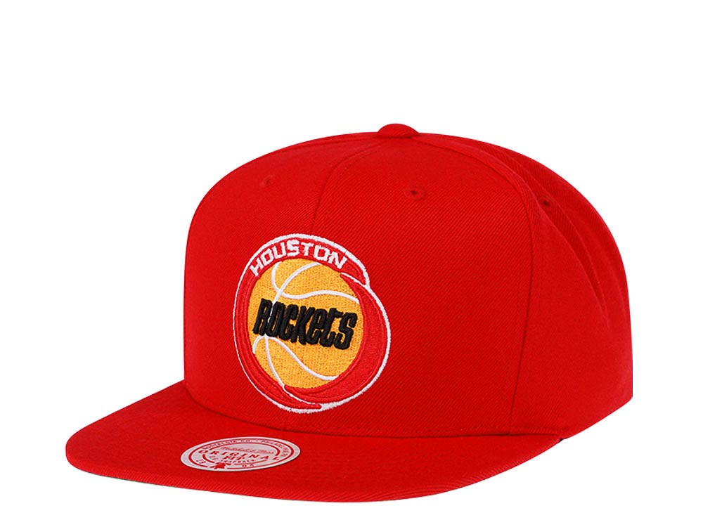 Mitchell & Ness Houston Rockets Hardwood Classics Snapback Gorra