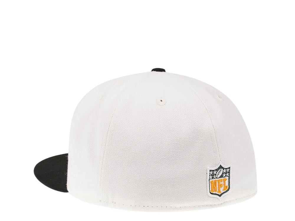 New Era Green Bay Packers 50th Anniversary Cream Dome Edition 59Fifty Fitted Gorra