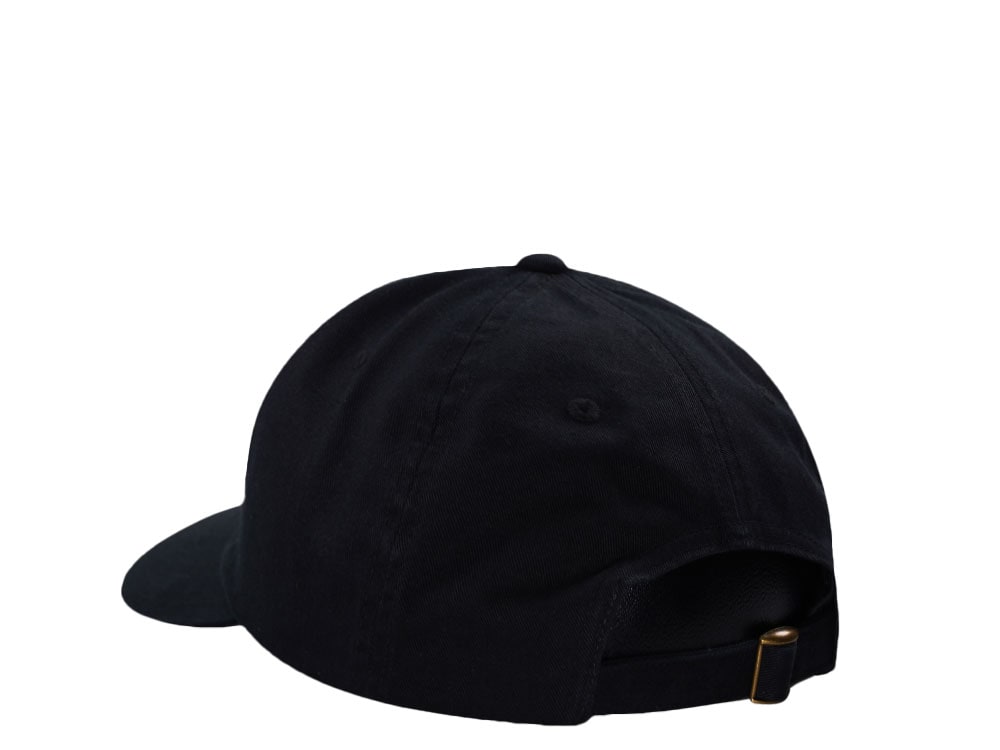 Brixton Logo Black Strapback Gorra