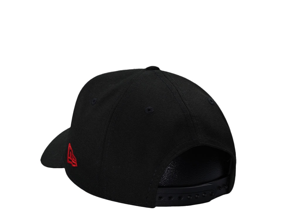 New Era Anaheim Angels 40th Anniversary Black and Red 9Forty A Frame Snapback Gorra