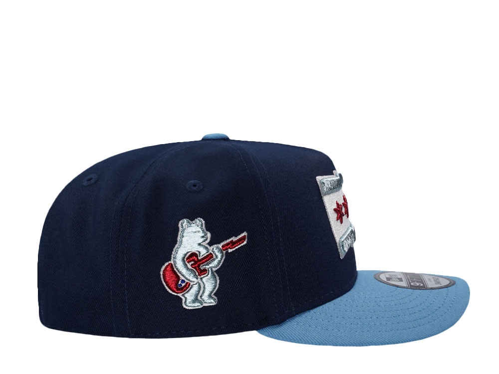 New Era Chicago Cubs Ocean Two Tone Edition 9Fifty A Frame Snapback Gorra
