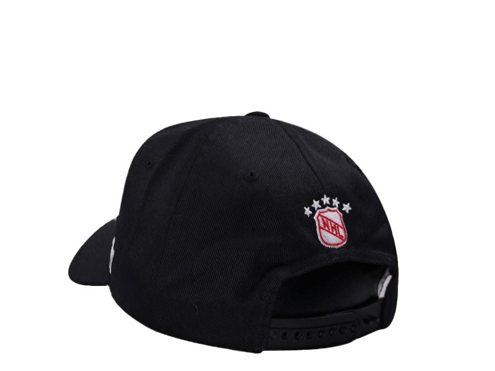 47Brand Chicago Blackhawks Black Shadow 47 Hitch Snapback Gorra