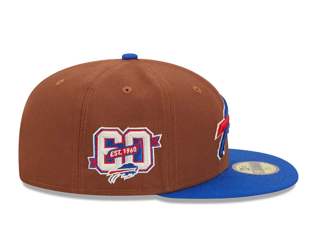 New Era Buffalo Bills 60th Anniversary Harvest Two Tone Edition 59Fifty Fitted Gorra