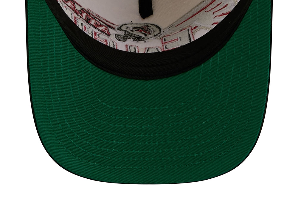 New Era Atlanta Falcons 1966 Classic Chrome Edition 9Fifty A Frame Snapback Gorra