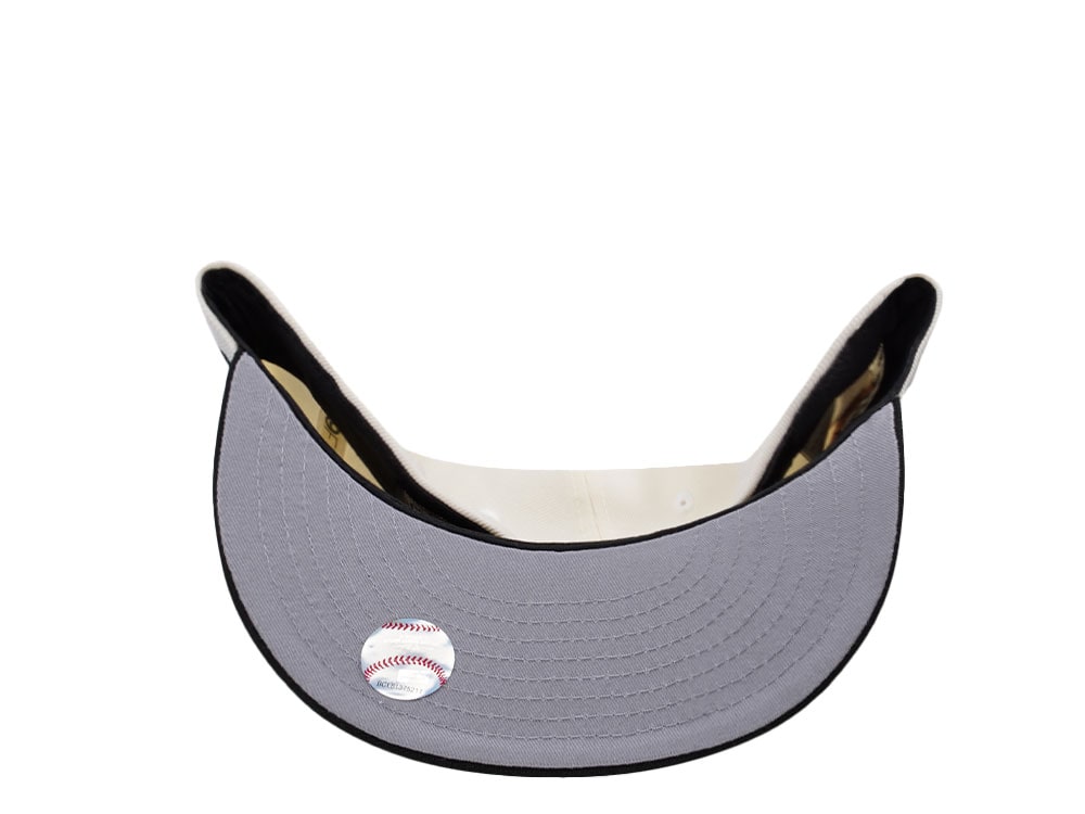 New Era New York Yankees World Series 2000 Angel Chrome Two Tone Edition 59Fifty Fitted Gorra
