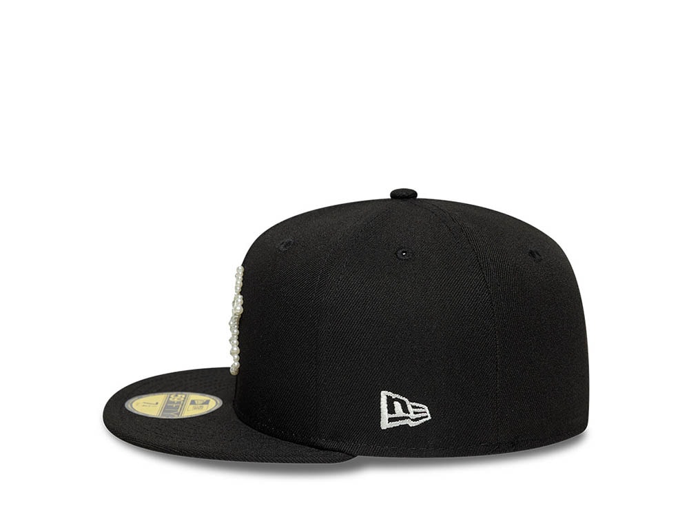 New Era New York Yankees Faux Pearl Black Prime Edition 59Fifty Fitted Gorra
