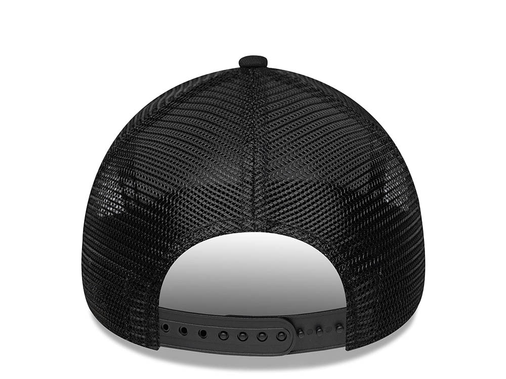 New Era Patch Black 9Forty A Frame Trucker Snapback Gorra