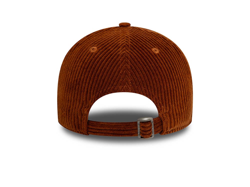 New Era New York Yankees Brown Cord 9Forty Strapback Gorra